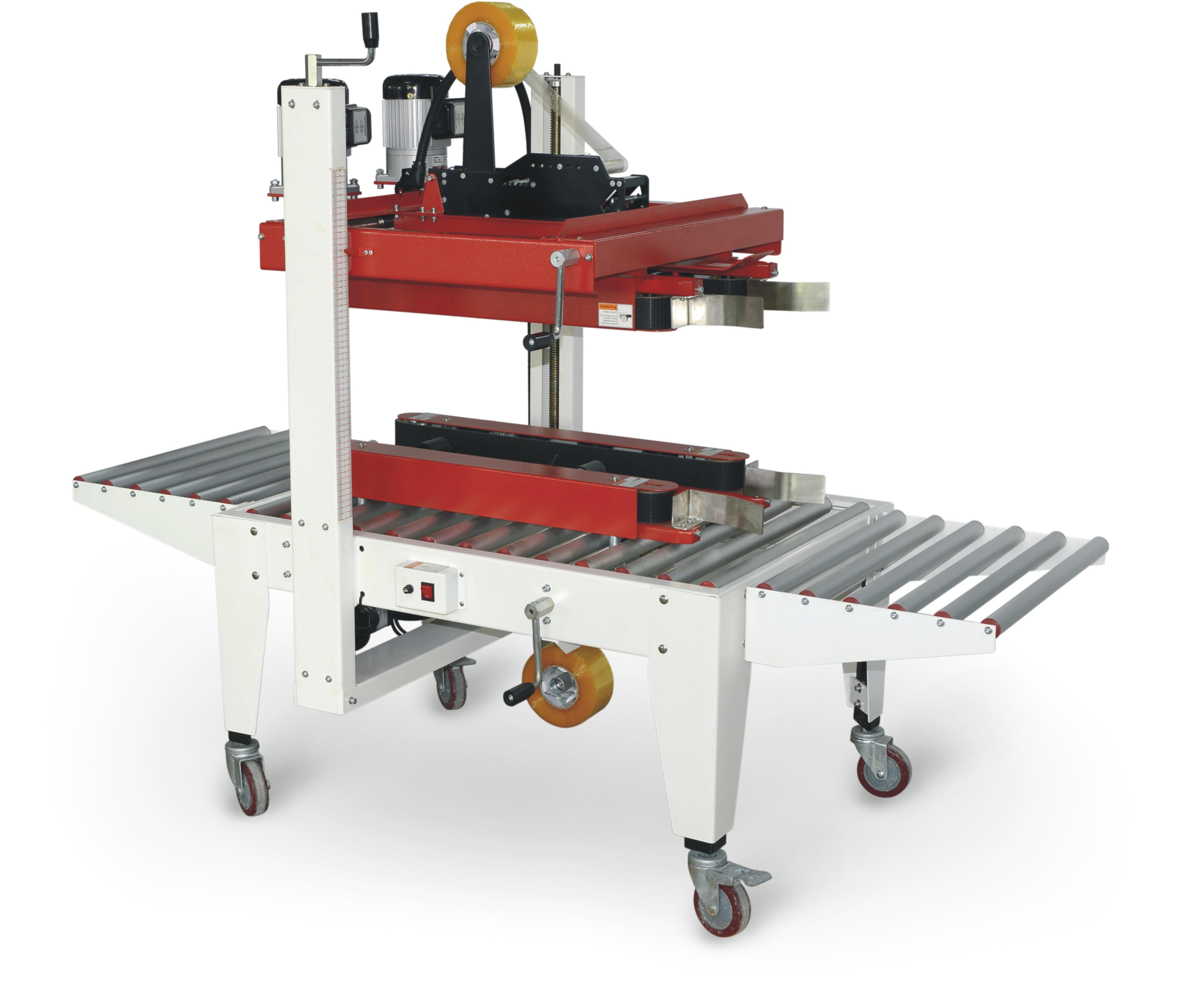 半自動上、下兩側驅動手動折蓋封箱機